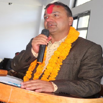 Resunga Municipality Head Khildhoj Panthi